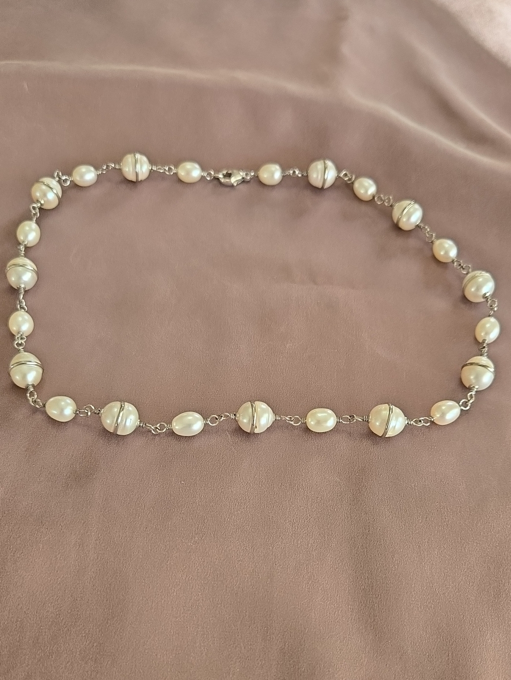 Honora Freshwater Classic Pearl Station Necklace
